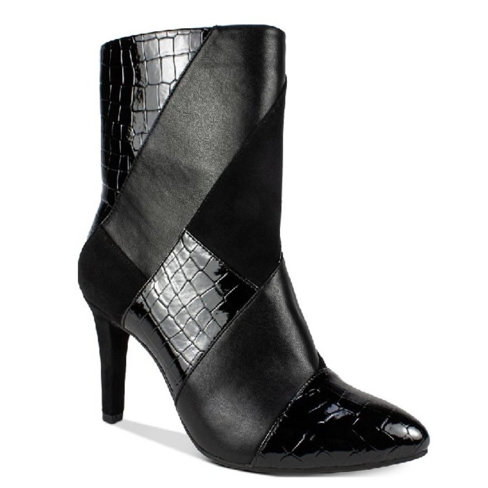 Rialto Casilda Mixed-Texture Boots